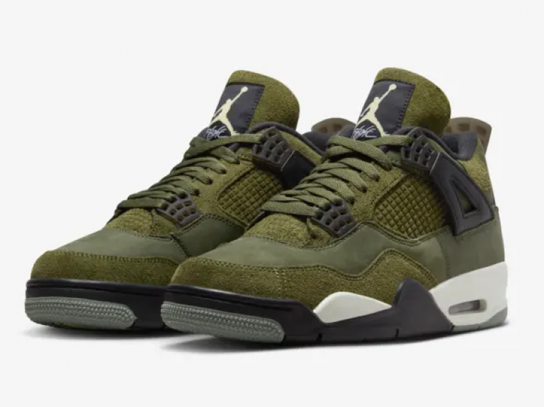 Air Jordan 4 Craft Olive