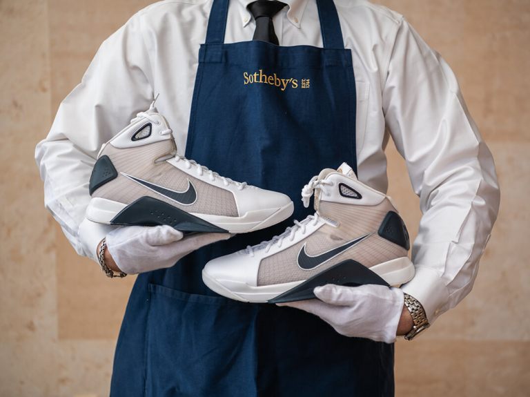 Zapatillas Nike Hyperdunk Barack Obama a la venta en Sotheby’s