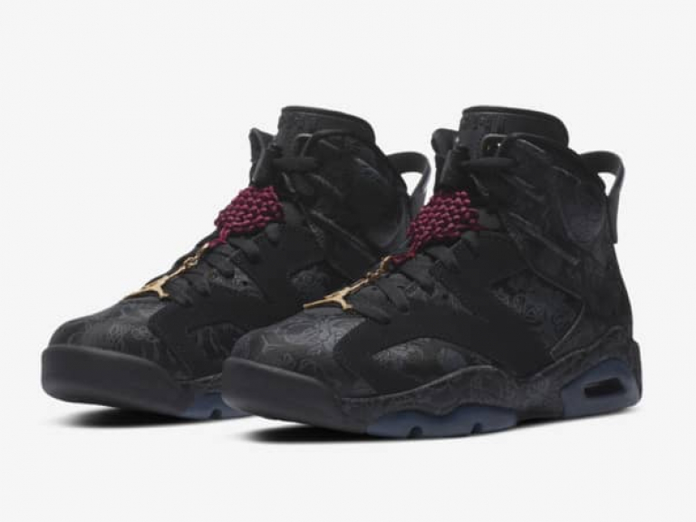 Air Jordan 6 Singles' Day Triple Black