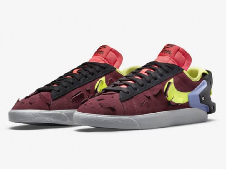 ACRONYM® x NIKE Blazer Low Black Nigh Maroon