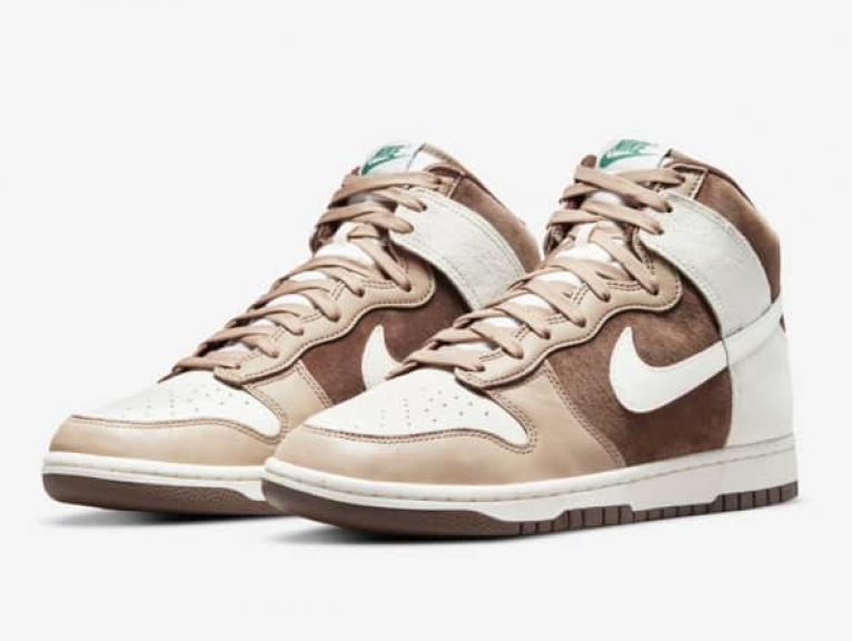 Nike Dunk High Light Chocolate 2022