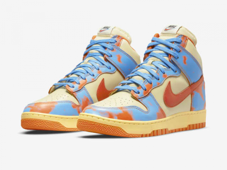 Dunk High 1985 Orange Acid Wash