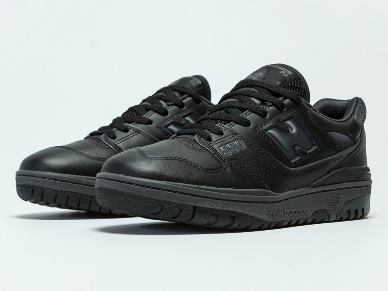 New Balance 550 cuero negro