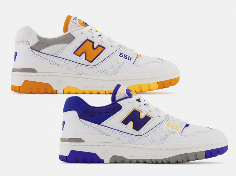 New Balance 550 “Lakers Pack”