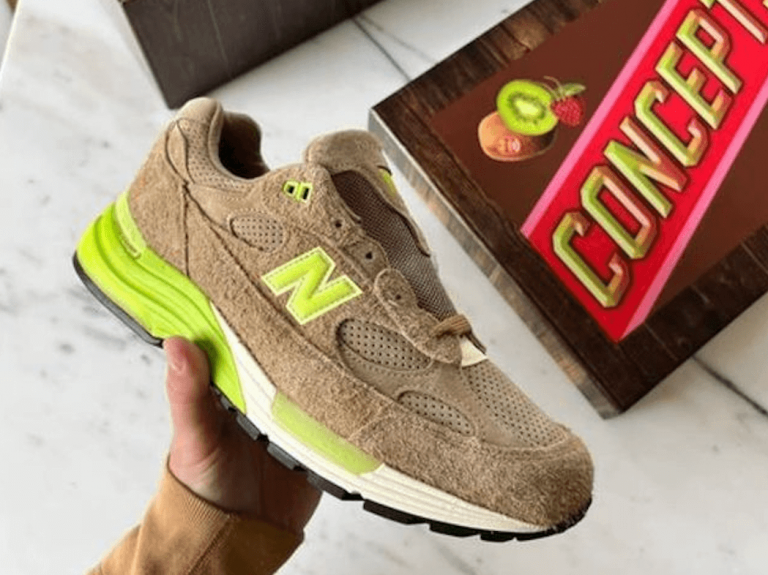 New Balance 992 Kiwi x Concepts