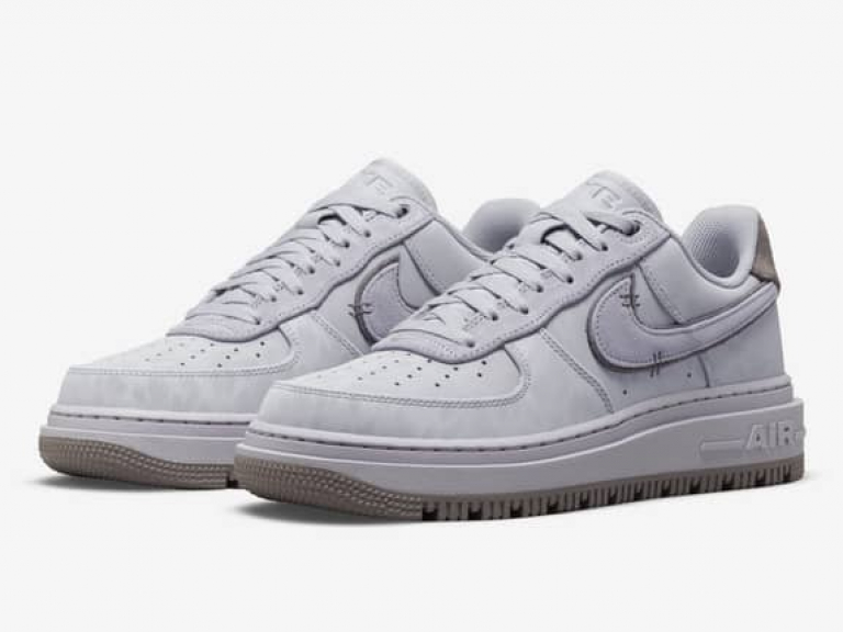 Nike Air Force 1 Luxe Summit White y Providence Purple