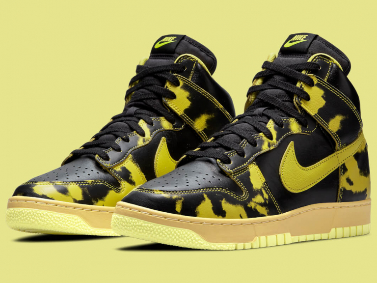 zapatillas Nike Dunk High 1965 "Yellow Acid Wash" 2021