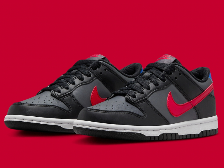 Zapatillas Nike Dunk Low GS Spider man black grey