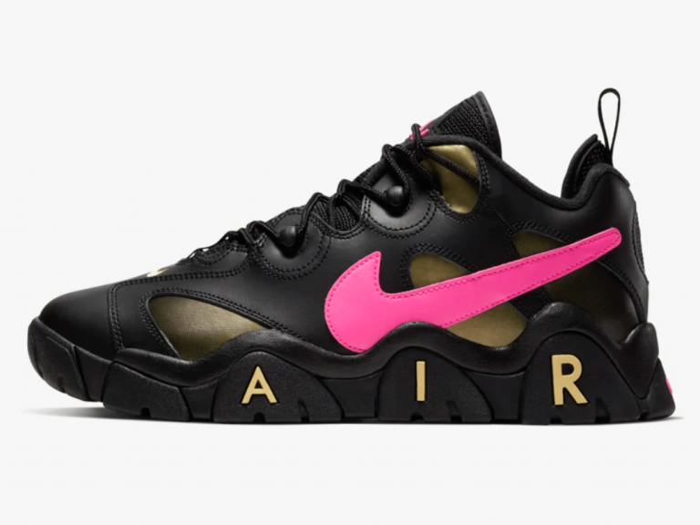 Nike Air Barrage Low Pink Blast/ Infinite Gold 2020 Nike Air Barrage Low Pink Blast/ Infinite Gold 2020