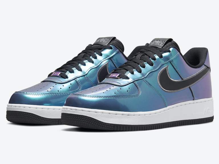 Nike Air Force 1 Iridiscentes cambio de color