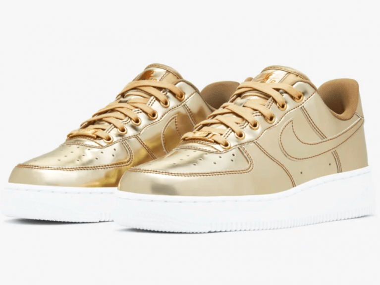 Zapatillas best sale doradas nike
