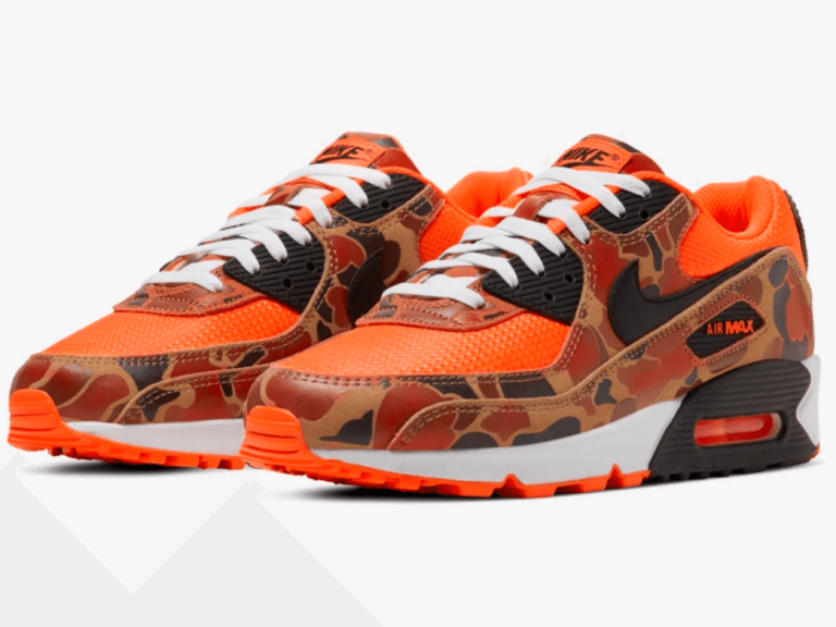 Nike Air Max 90 Orange Duck Camo 2020
