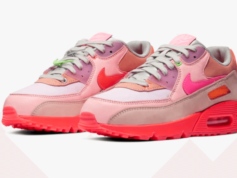 Nike Air Max 90 PRM Platinum Crimson/Bright Purple Nike Air Max 90 PRM Platinum Crimson/Bright Purple