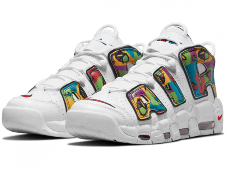 Nike Air More Uptempo Peace Love Basketball