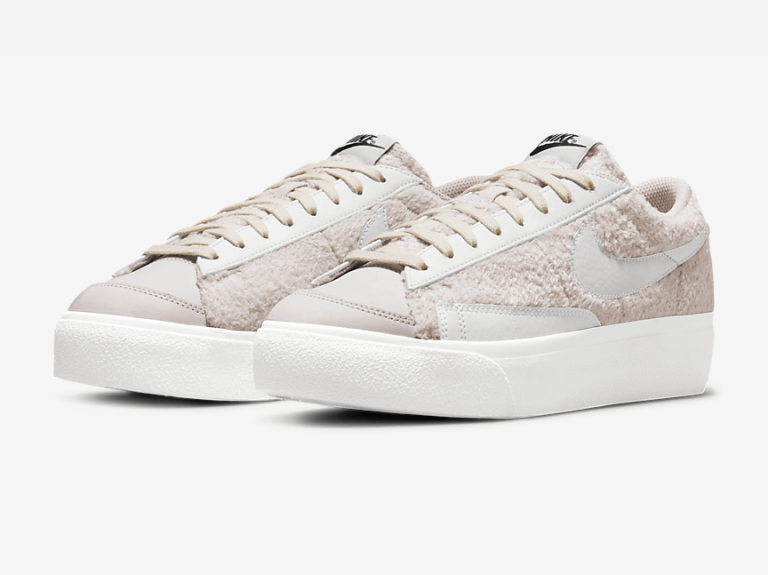 Nike Blazer Low Platform peludas