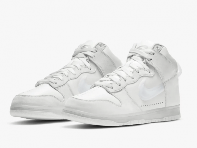 Nike Dunk High x Slam Jam Clear White 2020