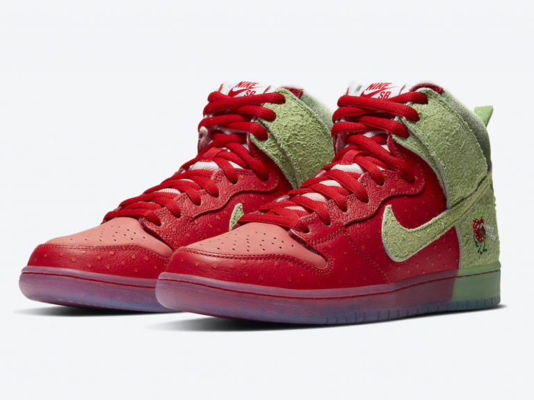 Nike SB Dunk High “Strawberry Cough”