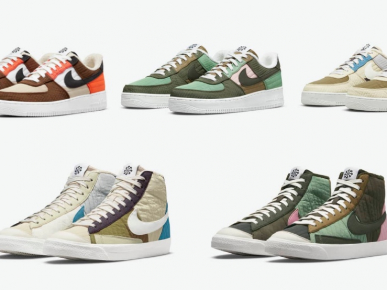 Nike Toasty Air Force 1 Blazder Mid 77 invierno 2021