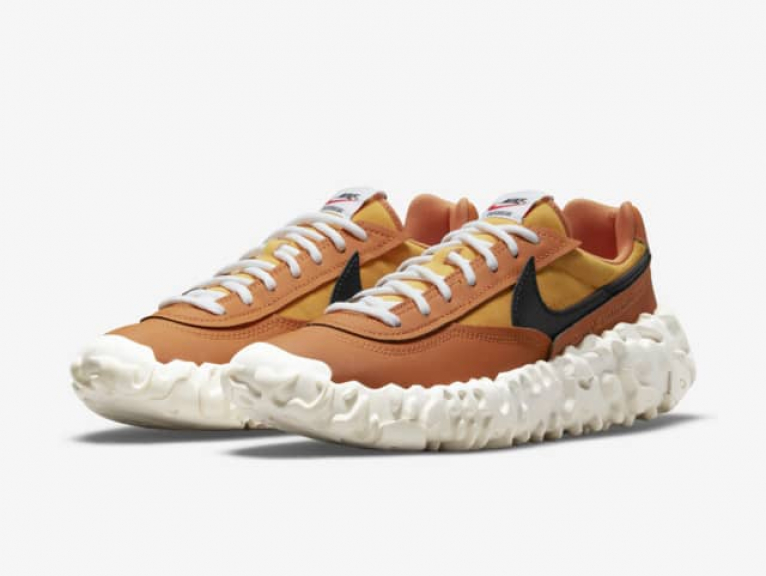 zapatillas Nike Overbreak Hot Curry y Armory Navy 2021