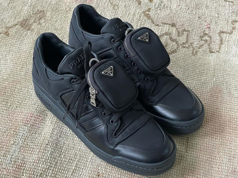 Prada x adidas Forum Low “Triple Black” Prada x adidas Forum Low “Triple Black”