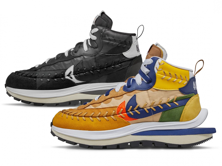 Sacai x Nike ldvaporwaffle jean paul gaultier