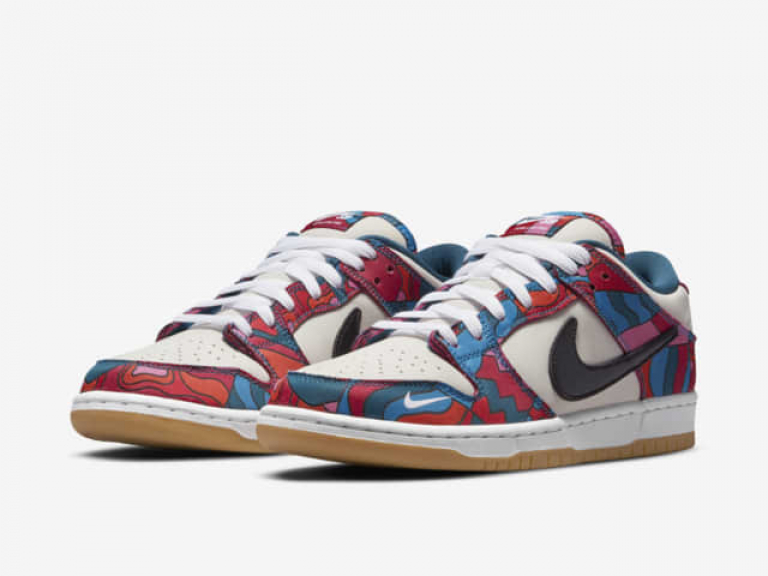 zapatillas Nike SB Parra Dunk Low Pro Abstract Art