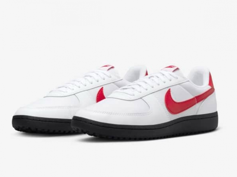 sneakers nike field general 82 white and varsity red
