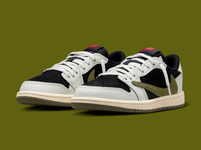 Travis Scott x Air Jordan 1 Low OG "Olive" 