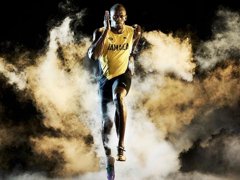 Usaint Bolt imagen de Puma