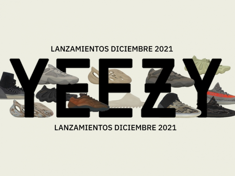 Yeezy proximos lanzamientos diciembre 2021 CALENDARIO