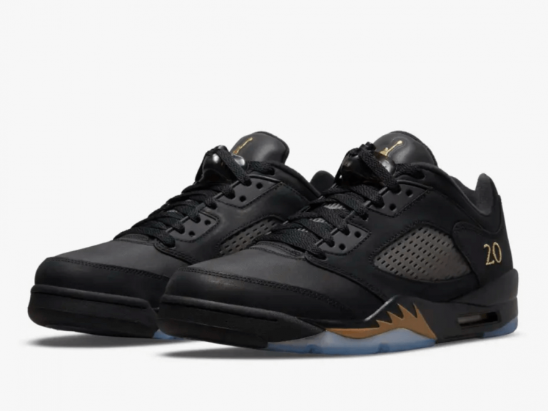 zapatillas Air Jordan 5 low Wings 2021 color negro Michael Jordan zapatillas Air Jordan 5 low Wings 2021 color negro Michael Jordan