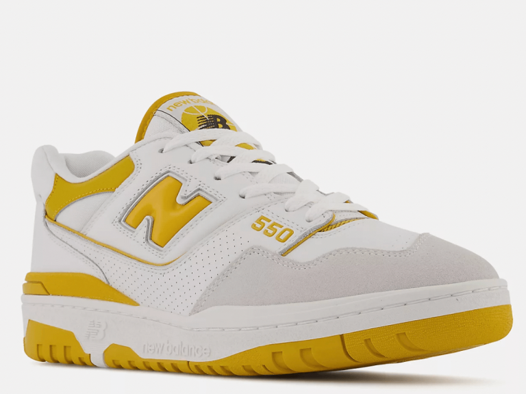 New Balance 550 Sea Salt Varsity Gold (2021)