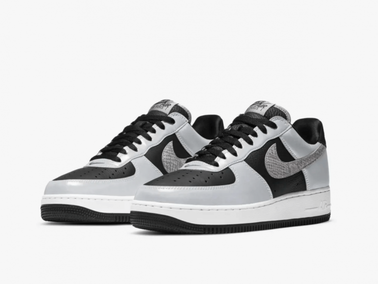 zapatillas Nike Air Force 1 Silver Snake 2021