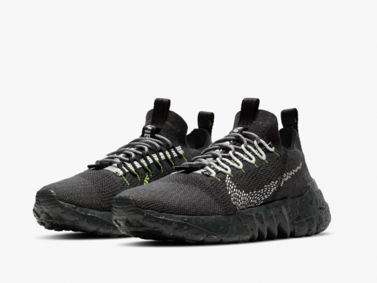 zapatillas Nike Space Hippie 01 – Black Volt This is Trash 2021