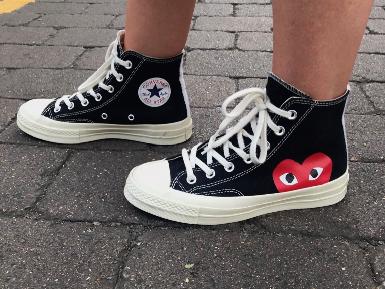 comme des garçons x chuck taylor