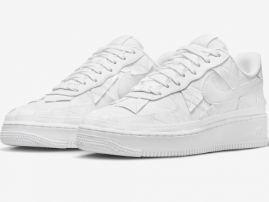 Billie Eilish x Nike Air Force 1 Low “Triple White”_1