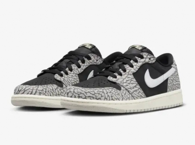 Jordan 1 Retro Low OG Black Cement