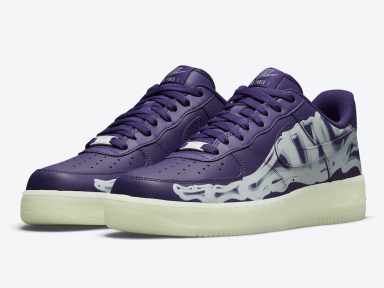Nike Air Force 1 “Purple Skeleton”