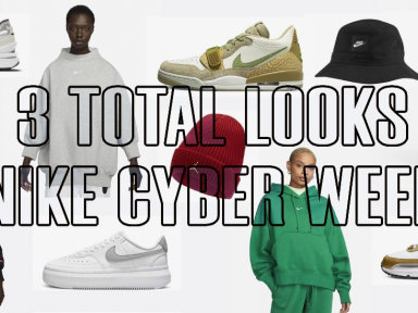 Nike cyber week total look con descuento