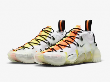 Nike ISPA Link Axis Total Orange and Sonic Yellow